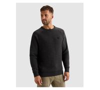 Sweatshirt PME LEGEND, Herren, Gr. XL, schwarz (obsidian), Sweatware;Strick, Obermaterial: 100% Baumwolle, normal, Rundhals, Strickbündchen, Sweatshirts Sweatshirt, Sweat-/ Strickkombination (10791757
