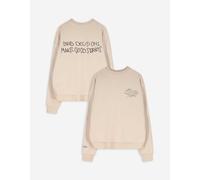 Sweatshirt - Print - beige XL