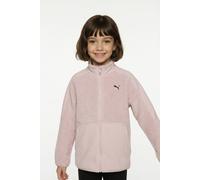 Sweatshirt PUMA "ESS ELEVATED WINTERIZED RELAXED HALF-ZIP", Mädchen, Gr. 164, rosa (misty pink), Fleece, Obermaterial: 100% Polyester, relaxed fit normal, Rundhals, angesetztes Bündchen, Sweatshirts S