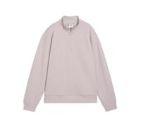 Sweatshirt PUMA "Essentials Elevated Standard Sweatshirt mit Reißverschluss amen, Gr. S, misty pink, Obermaterial: 66% Baumwolle, 32% Polyester, 2% Elasthan. Besatz: 100% Baumwolle, Sweatshirts