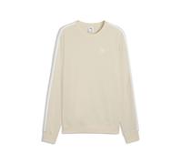 Sweatshirt PUMA "Essentials Elevated Sweatshirt mit Rundhalsausschnitt Herren", Herren, Gr. XS, alpine snow weiß, Obermaterial: 100% Baumwolle. Rippe: 3% Elasthan, 97% Baumwolle, normal, Rundhals, Swe