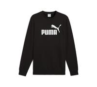 Sweatshirt PUMA "Essentials No. 1 Logo Crewneck Herren", Herren, Gr. S, schwarz, Obermaterial: 66% Baumwolle, 34% Polyester; Rippe: 97% Baumwolle, 3% Elasthan, normal, Rundhals, Sweatshirts Sweatshirt