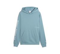 PUMA Herren Kapuzensweat M GRAPHICS FRENCH TERRY HOODIE (528670) M Baltic Sea Blue
