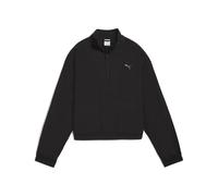 Sweatshirt PUMA "HER Relaxed Sweatshirt Damen", Damen, Gr. XL, schwarz, 100% Nylon, relaxed fit, Sweatshirts Sweatshirt (94452218-XL) schwarz