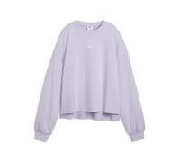 Sweatshirt PUMA "Oversized Graphic Sweatshirt Damen", Damen, Gr. XL, lila (light lavender lila), Obermaterial: 32% Polyester, 68% Baumwolle. Rippe: 96% Baumwolle, 4% Elasthan, oversize, Rundhals, Swea