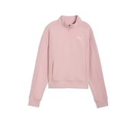 Sweatshirt PUMA "PUMA Class Relaxed Sweatshirt Damen", Damen, Gr. L, rosa (rosy outlook pink), Obermaterial: 32% Polyester, 68% Baumwolle; Taschenfutter: 100% Baumwolle; Rippe: 97% Baumwolle, 3% Elast