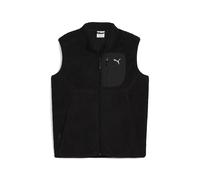 Sweatshirt PUMA "PUMATECH Winterized Weste Herren", Herren, Gr. M, schwarz, Obermaterial: 100% Polyester; Aufgesetzte Tasche: 100% Nylon; Seitentasche - Oben: 100% Polyester, normal, Sweatshirts Sweat