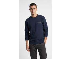 Sweatshirt QUIKSILVER "BASIC GRAPHIC CREW", Herren, Gr. L (52), schwarz navy, Obermaterial: 60% Baumwolle, 40% Polyester, Sweatshirts Sweatshirt, sportlicher Stil, vielseitig einsetzbar (52266204-L) s