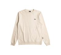 Sweatshirt QUIKSILVER "Basic", Jungen, Gr. 16, beige (weiß), Obermaterial: 60% Baumwolle, 40% Polyester., Sweatshirts Sweatshirt (47057148-16) weiß