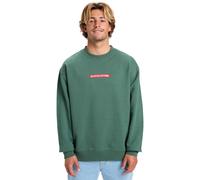 Sweatshirt QUIKSILVER "Dna", Herren, Gr. M, trekking grün, Obermaterial: 45% Baumwolle, 40% Baumwolle, 15% Polyester;, Sweatshirts Sweatshirt (30488832-M) trekking grün