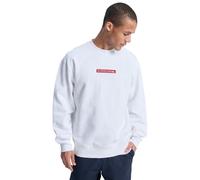 Sweatshirt QUIKSILVER "Dna", Herren, Gr. XS, weiß, Obermaterial: 45% Baumwolle, 40% Baumwolle, 15% Polyester., Sweatshirts Sweatshirt (19547602-XS) weiß