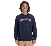 Sweatshirt QUIKSILVER "Graphic", Herren, Gr. S, schwarz navy, Obermaterial: 60% Baumwolle, 40% Polyester., Sweatshirts Sweatshirt (27658956-S) schwarz navy