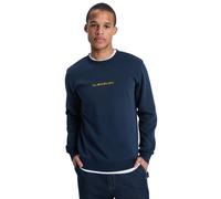 Sweatshirt QUIKSILVER "Graphic", Herren, Gr. S, schwarz navy, Obermaterial: 60% Walkfrottier, 40% Microfaser;, Sweatshirts Sweatshirt (49502327-S) schwarz navy