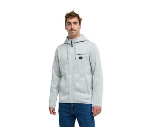 Sweatshirt QUIKSILVER "Keller Outdoor", Herren, Gr. XL, grau (light grau heather), Obermaterial: 100% Polyester., Sweatshirts Sweatshirt (57062723-XL) light grau heather