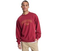 Sweatshirt QUIKSILVER "New Iconic", Herren, Gr. L, burnt russet, Obermaterial: 45% Walkfrottier, 40% Walkfrottier, 15% Microfaser;, Sweatshirts Sweatshirt (14024513-L) burnt russet