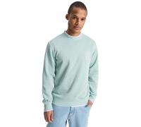 Sweatshirt QUIKSILVER "Salt Water Graphic", Herren, Gr. L, blau haze, Obermaterial: 55% Walkfrottier, 25% Walkfrottier, 20% Microfaser;, Sweatshirts Sweatshirt (75050801-L) blau haze