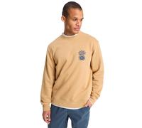 Sweatshirt QUIKSILVER "Salt Water Graphic", Herren, Gr. XS, beige (khaki), Obermaterial: 55% Baumwolle, 25% Baumwolle, 20% Polyester., Sweatshirts Sweatshirt (54156063-XS) khaki