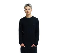 Sweatshirt QUIKSILVER "WAFFLE SWEATER", Herren, Gr. L, schwarz, Obermaterial: 100% Baumwolle, Sweatshirts Sweatshirt, für Erwachsene, aus Baumwolle (87598623-L) schwarz