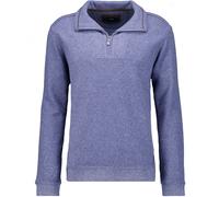 RAGMAN Troyer Herren Regular Fit Baumwolle blau, L