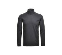Sweatshirt RAGMAN "Longsleeve Langarm Basic Rollkragen Regular Fit", Herren, Gr. L, grau (dunkelgrau), Obermaterial: 100% Baumwolle CO., Sweatshirts Sweatshirt (42528947-L) dunkelgrau