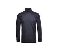 Sweatshirt RAGMAN "Longsleeve Langarm Basic Rollkragen Regular Fit", Herren, Gr. M, blau (dunkelblau), Obermaterial: 100% Baumwolle CO., Sweatshirts Sweatshirt (75820468-M) dunkelblau