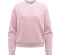 Sweatshirt RAGWEAR "Dellani Cordy", Damen, Gr. M (38), rosa (marshmallow), Material: 76% Baumwolle, 20% Polyester, 4% Elasthan, lässig geschnitten hüftlang, Rundhals, Ärmel ohne Ärmelschlitz abgestepp