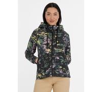 Sweatshirt RAGWEAR "FLLAWIA PRINT", Damen, Gr. S, schwarz combo, Sweatware, Obermaterial: 70% Baumwolle, 30% Polyester, bedruckt, normal, Rundhals, Sweatshirts Sweatshirt (69665746-S) schwarz combo