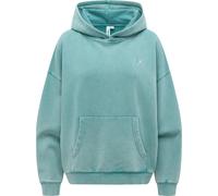 Sweatshirt RAGWEAR "Germma PP", Damen, Gr. S (36), teal grün, Sweatware, Material: 100% Baumwolle, oversize hüftbedeckend, Rundhals, Fledermausärmel Rippbündchen, Sweatshirts Sweatshirt, Oversize Kapu