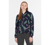 Sweatshirt RAGWEAR "KENIANE PRINT", Damen, Gr. XXL, blau (navy), Sweatware, Obermaterial: 67% Polyester, 28% Viskose, 5% Elasthan, Rundhals, Sweatshirts Sweatshirt (17922603-XXL) navy