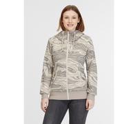 Sweatshirt RAGWEAR - Neskia Print Zip Bone (7001) Größe: M