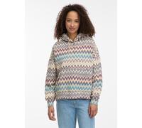 Sweatshirt RAGWEAR "PIRITA PRINT", Damen, Gr. L, sand, Sweatware, Obermaterial: 70% Baumwolle, 30% Polyester, bedruckt, regular fit, Rundhals, Sweatshirts Sweatshirt (45725824-L) sand