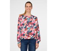 Sweatshirt RAGWEAR "WUSS PRINT", Damen, Gr. XXL, bunt (ivory), Sweatware, Obermaterial: 50% Baumwolle, 50% Polyester, bedruckt, normal, Rundhals, Sweatshirts Sweatshirt, mit bedruckter Optik, im casua