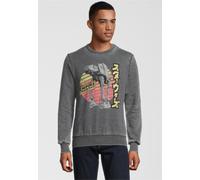 Sweatshirt RECOVERED "Star Wars Empire Strikes Back Retro AT-AT", Herren, Gr. XL, grau, 60% Polyester, 40% Baumwolle, bedruckt, normal, Rundhals, Sweatshirts Sweatshirt, im zeitlosen Design (79632360-