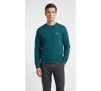 Sweatshirt REPLAY, Damen, Gr. XL, atlantic grün, Sweatware, Obermaterial: 100% Baumwolle, unifarben, regular fit normal, Rundhals, Rippbündchen, Sweatshirts Sweatshirt, in Baumwoll-Qualität (87820512-