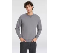 Replay Herren Sweatshirt Basic, Grau (Lead Grey), XL