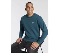 Sweatshirt REPLAY, Herren, Gr. XXL, grün (atlantic grün), Sweatware, Obermaterial: 100% Baumwolle, unifarben, regular fit normal, Rundhals, Rippbündchen, Sweatshirts Sweatshirt, in Baumwoll-Qualität (