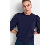 Sweatshirt RICHROYAL, Damen, Gr. S, midnight blau, Sweatware, Obermaterial: 51% Modal, 42% Polyester, 7% Elasthan, normal, Rundhals, Sweatshirts Sweatshirt (66096730-S) midnight blau