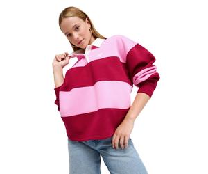 Sweatshirt ROXY "Cross Your Mind", Damen, Gr. M, fuchsia pink, Obermaterial: 60% Baumwolle, 40% Polyester., Sweatshirts Sweatshirt (95415823-M) fuchsia pink