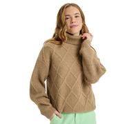Sweatshirt ROXY "Picture Moment", Damen, Gr. S, woodsmoke, 54% Nylon, 23% Modacryl, 23% Polyester, Sweatshirts Sweatshirt (29035810-S) woodsmoke