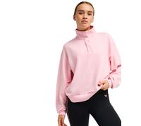 Sweatshirt ROXY "Rise & Vibe Sweet", Damen, Gr. L, rose shadow, Obermaterial: 48% Viskose, 44% Polyester, 8% Elasthan., Sweatshirts Sweatshirt (62908348-L) rose shadow