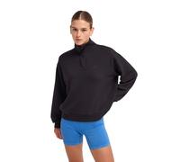 Sweatshirt ROXY "Rise & Vibe Sweet", Damen, Gr. XL, anthrazit, Obermaterial: 48% Viskose, 44% Polyester, 8% Elasthan., Sweatshirts Sweatshirt (75423613-XL) anthrazit