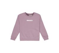 Sweatshirt ROXY "SURF FEELING CREW BRUSHED", Kinder, Gr. 14 (158/164), nirvana, Obermaterial: 80% Baumwolle, 20% Polyester, sportlich, Sweatshirts (72765364-14) nirvana