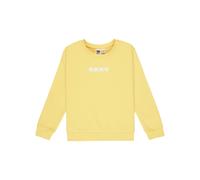 Sweatshirt ROXY "Surf Feeling Brushed", Kinder, Gr. 16(165-172cm), gelb (lemon drop), 60% Baumwolle, 40% Polyester, Langarm, Sweatshirts (62183750-16) lemon drop