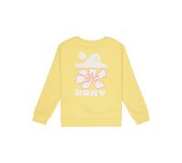 Sweatshirt ROXY "Surf Feeling Brushed", Mädchen, Gr. 16(165-172cm), lemon drop, Obermaterial: 60% Walkfrottier, 40% Microfaser;, Sweatshirts Sweatshirt (62183750-16) lemon drop