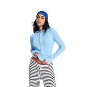Sweatshirt ROXY "Surf Society", Damen, Gr. S, airy blau, Obermaterial: 52% Viskose, 28% Microfaser, 20% Nylon;, Sweatshirts Sweatshirt (33029302-S) airy blau