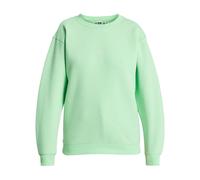 Sweatshirt ROXY "Surf Stoked Brushed", Damen, Gr. S, grün (pistachio grün), 60% Baumwolle, 40% Polyester, Sweatshirts (57841469-S) pistachio grün