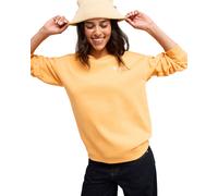 Sweatshirt ROXY "Surf Stoked Brushed", Damen, Gr. XL, gelb (mock orange), Obermaterial: 60% Baumwolle, 40% Polyester., Sweatshirts Sweatshirt (95046561-XL) mock orange