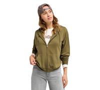Sweatshirt ROXY "Surfing By Daylight", Damen, Gr. M, grün (winter moss), Obermaterial: 68% Viskose, 29% Polyester, 3% Elasthan., Sweatshirts Sweatshirt (42966467-M) winter moss