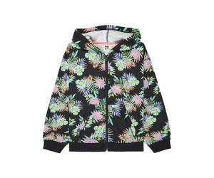 Sweatshirt ROXY "Twenty Five Miles", Mädchen, Gr. 16(165-172cm), anthrazit aquarella active rg, Obermaterial: 60% Baumwolle, 40% Polyester., Sweatshirts Sweatshirt (20797033-16) anthrazit aquarella ac
