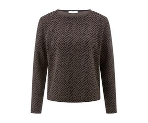 Sweatshirt Rundhals-Ausschnitt Peter Hahn blau 46